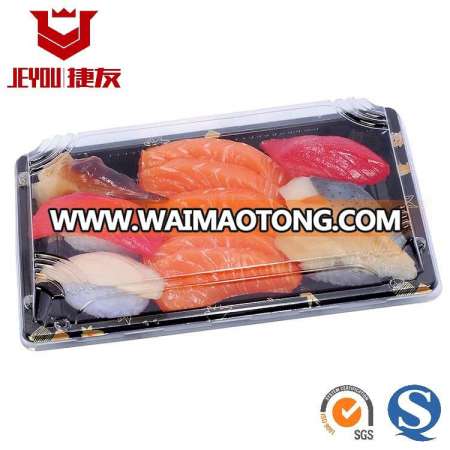 JY1109B Disposable Sushi Tray Plastic Food Container Packaging Box