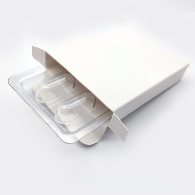 Customize plastic blister clamshell packaging for 4 capsules in 00 size