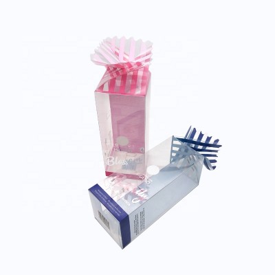 transparency Plastic folding perfume Box Packaging custom