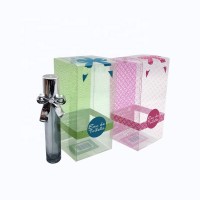 square plastic fold small bottle of perfume packaging