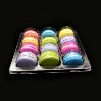 plastic clamshell gift box for macaron